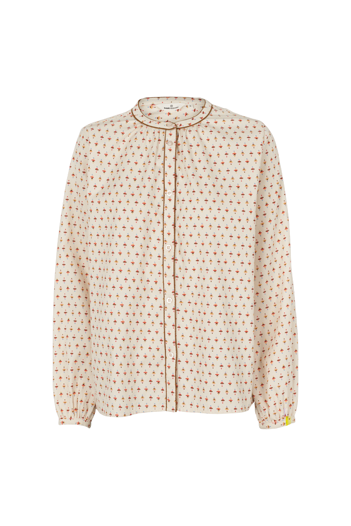 Basic Apparel Spina Shirt Skjorter 684 birch/alaskan blue/lotus/orange/tapenad/summer